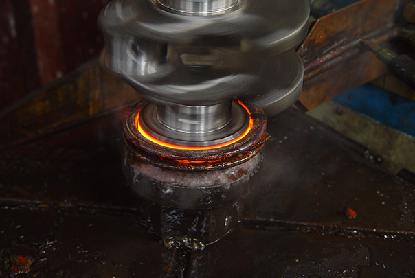 Hardening with Induction Heating