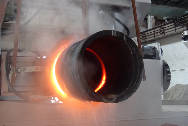 Pipe Bending with Induction Heating