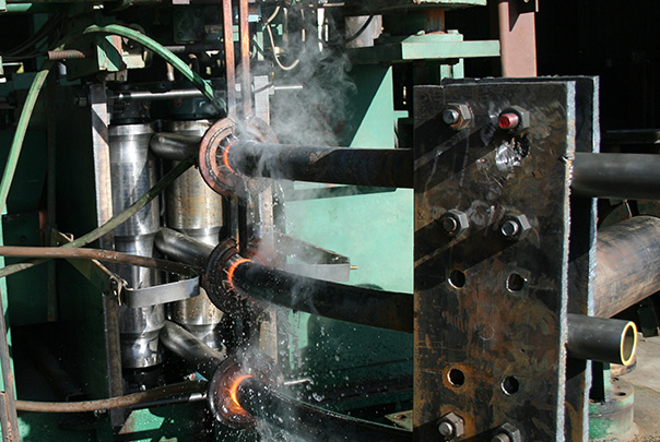 Pipe Bending with Induction Heating