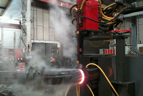 Pipe Bending with Induction Heating